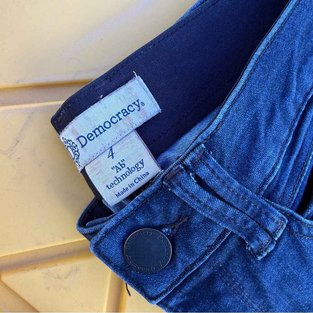 Democracy Blue Skinny Jeans with Stretch Fit - Picture 2 of 2